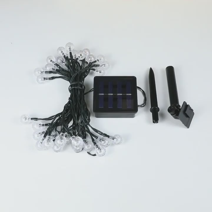 Solar Powered String Lights Solar Outdoor Garden Decorative Lights