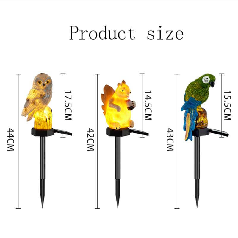 Lorled Solar Animal Lights Outdoor Garden Automatic House And Garden Solar Lights