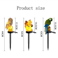 Lorled Solar Animal Lights Outdoor Garden Automatic House And Garden Solar Lights