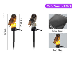 Lorled Animal Solar Lights Pretty Outdoor Garden Stake Animal Solar Lights Outdoor Strongest Solar Lights