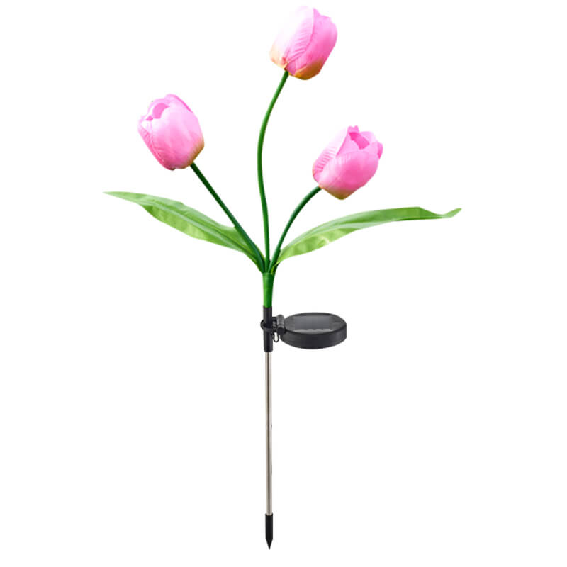 Lorled Solar Tulip Lights Solar Flower Lights For Garden