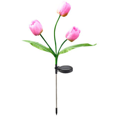 Lorled Solar Tulip Lights Solar Flower Lights For Garden