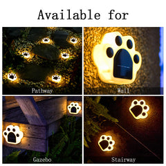 Lorled Ultra Bright Outdoor Solar Garden Lights Bear Paw Solar Light
