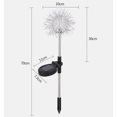 Lorled Brightest Solar Landscape Lights Best Quality Solar Powered Flower Lights Dandelion