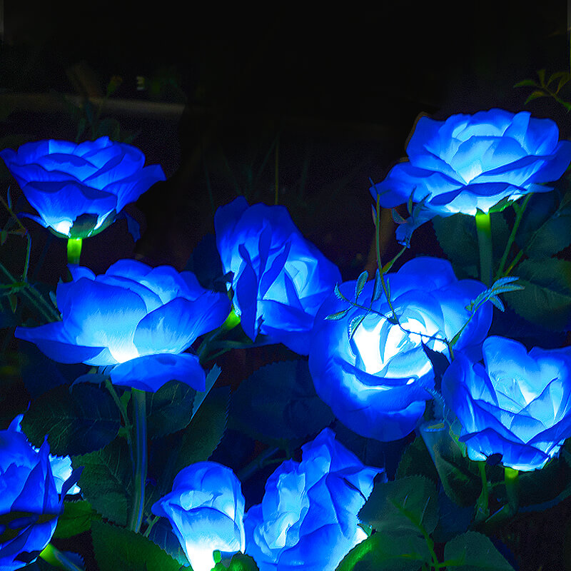 Solar Flower Lights | Long Lasting Outdoor Solar Rose Lights | Buy Now ...