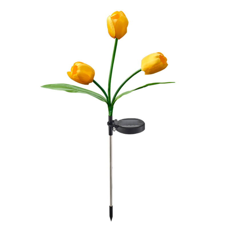 Solar Tulip Lights Solar Powered Flower Lights For Garden Shop